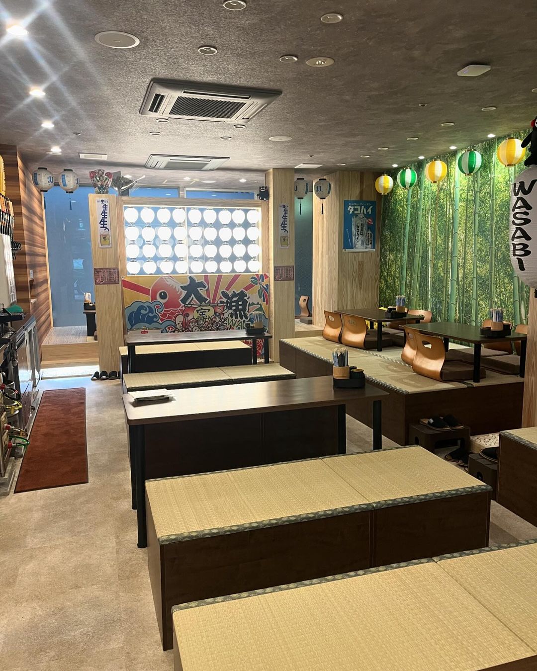 熊本市内にお店を構える居酒屋さんのリフォーム工事