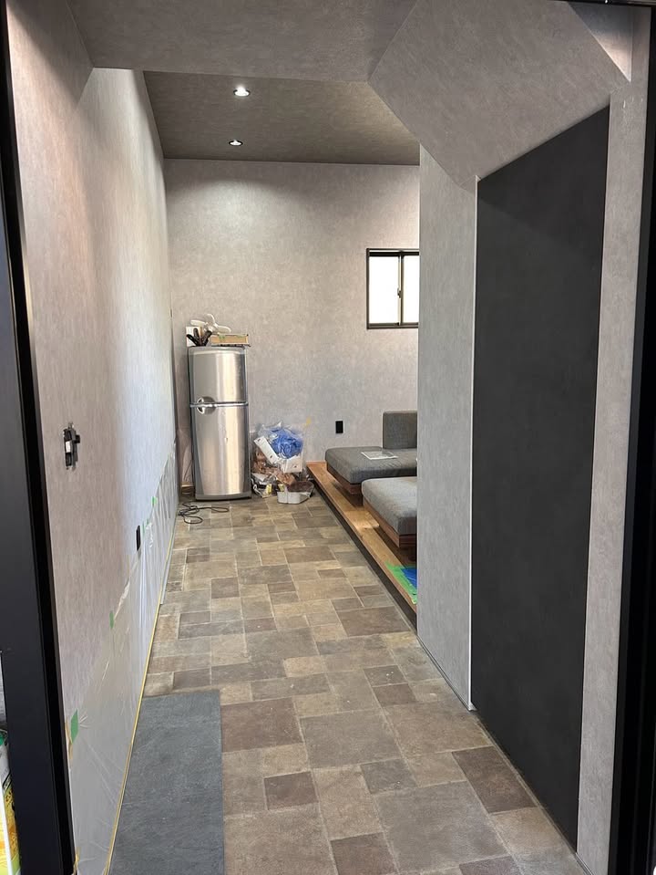 土間収納から休憩室へリフォーム!