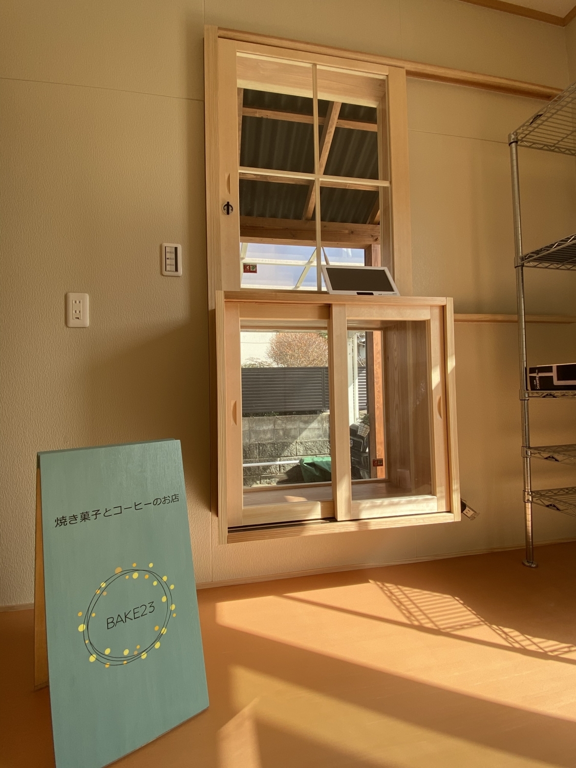 焼菓子やさんに
