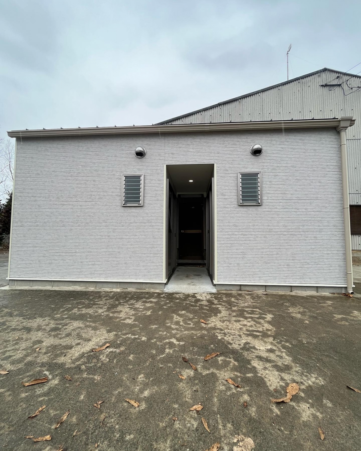 トイレ棟の新築工事【熊本市北区植木町】