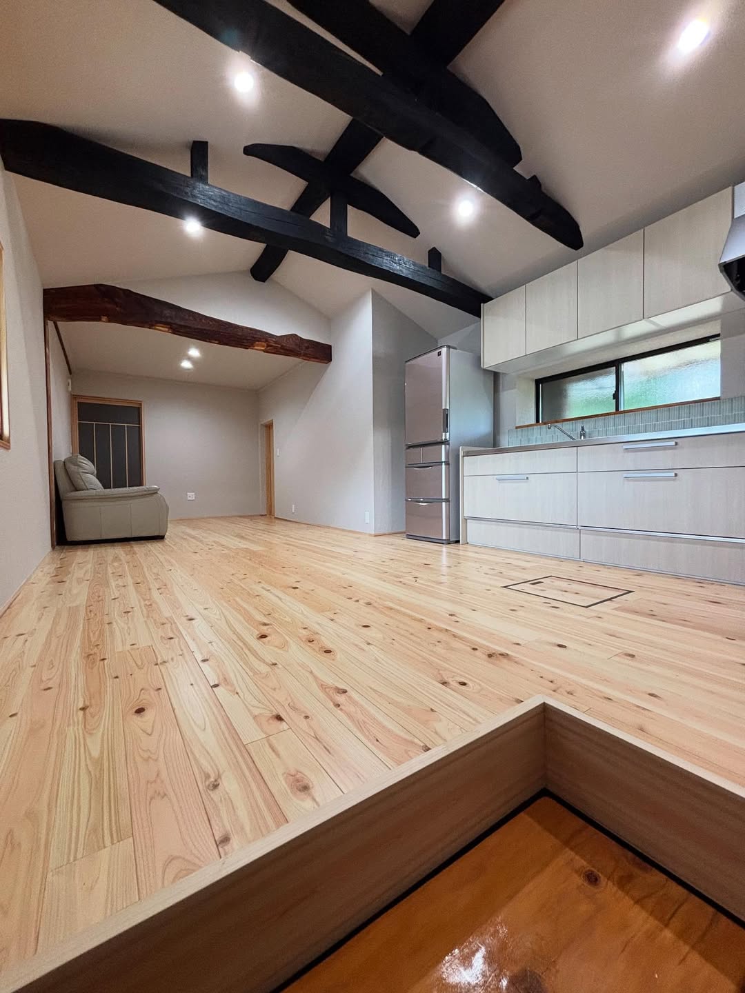 【築100年古民家】リビングダイニングのリフォーム