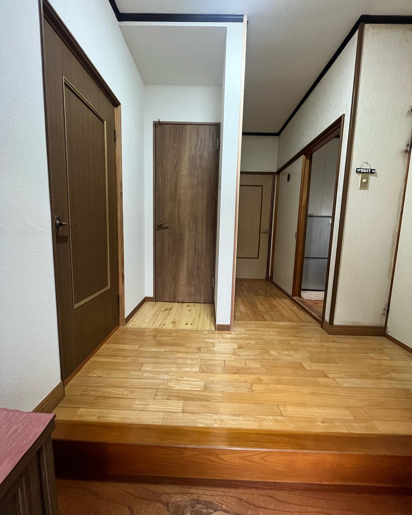 クローゼットを潰して中廊下へリフォーム