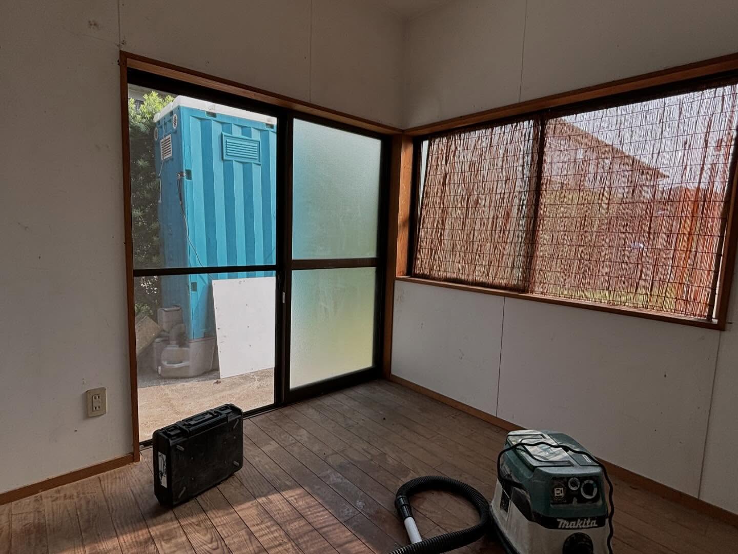 物置小屋から書斎へリノベーション