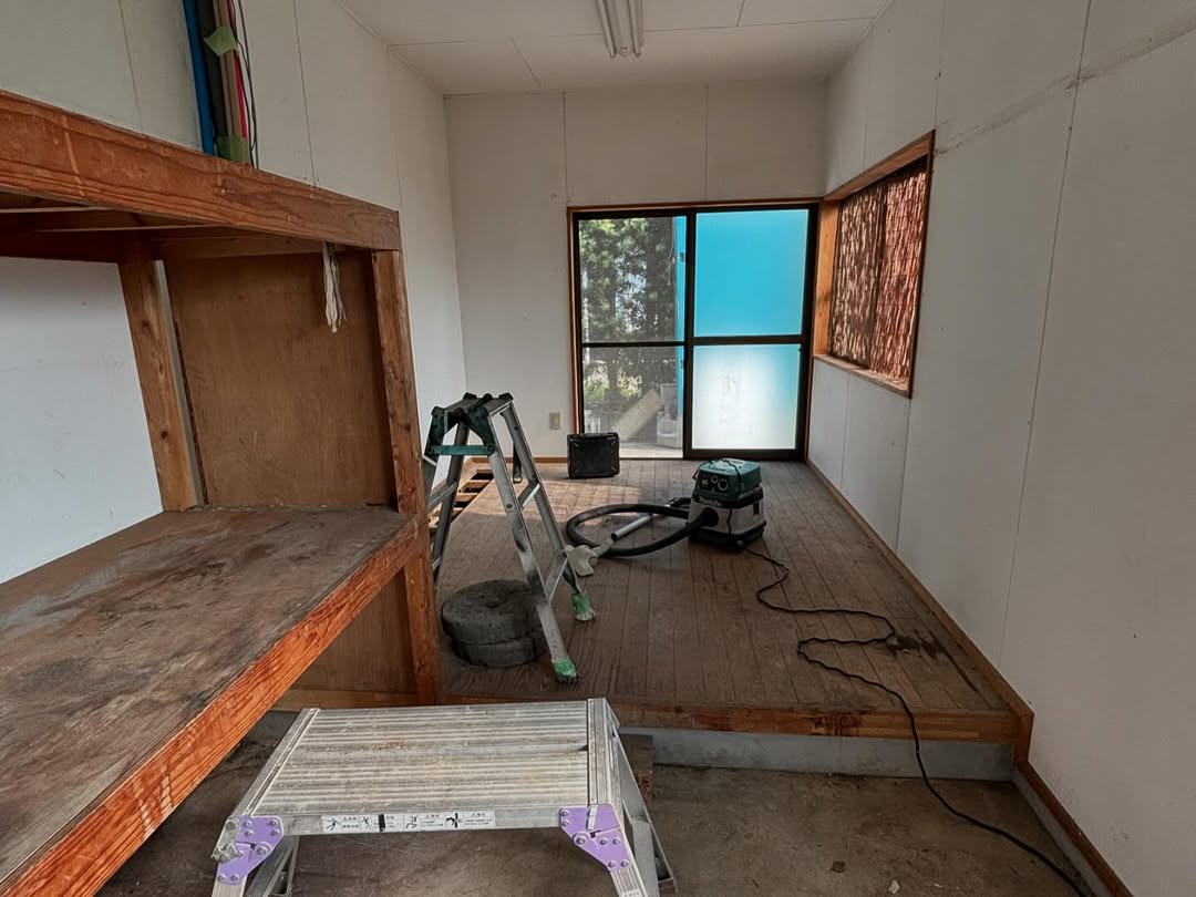 物置小屋から書斎へリノベーション
