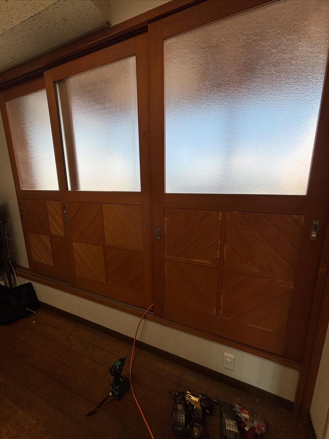 間仕切り壁の造作工事