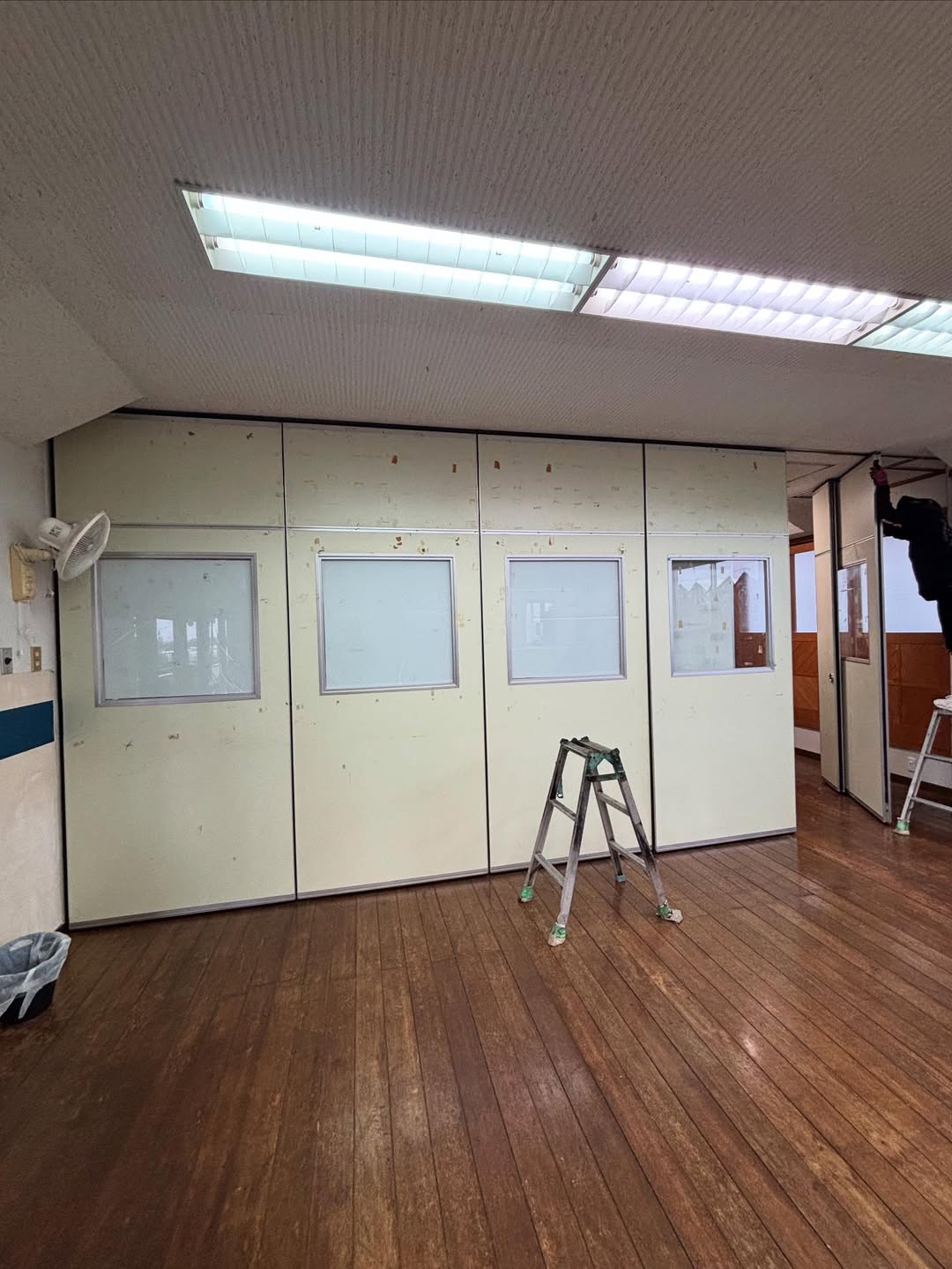 間仕切り壁の造作工事